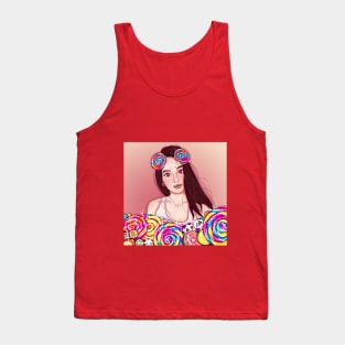 candy girl Tank Top